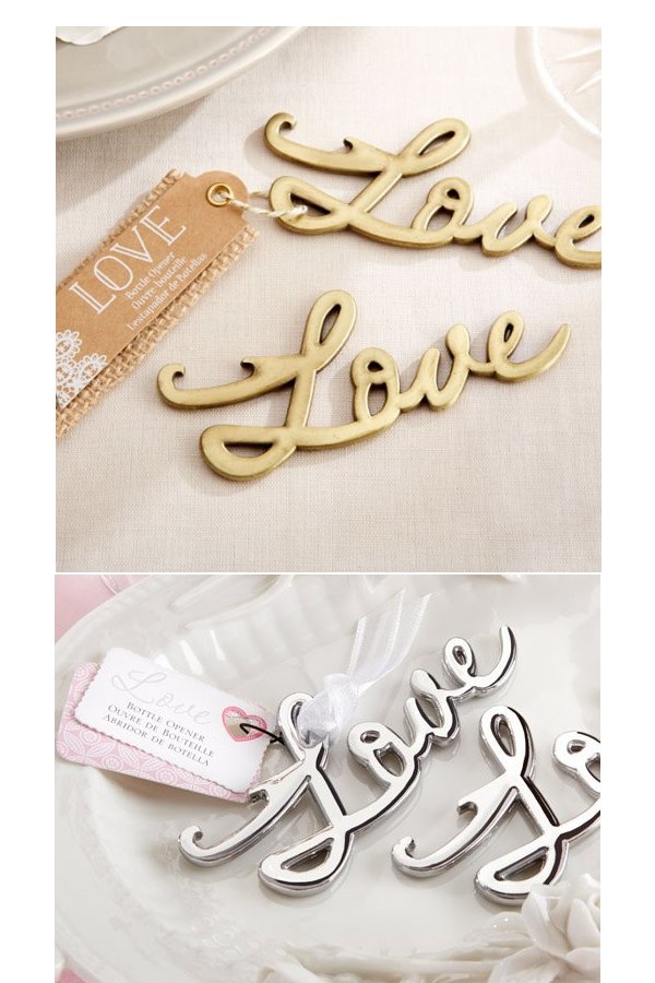 Love Bottle Opener Wedding Favours